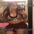 Naked women water